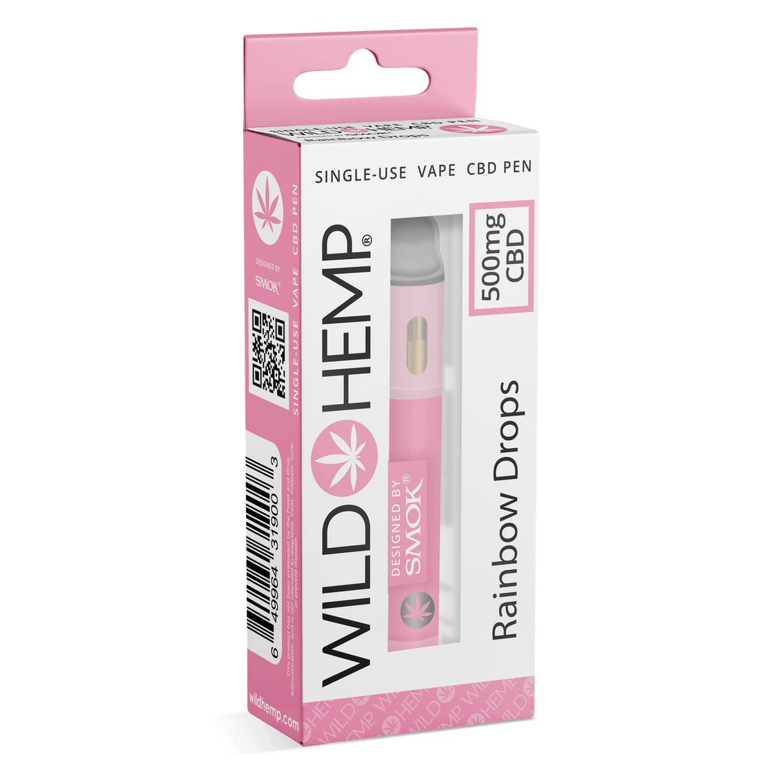 WILD HEMP DISPOSABLE (BY SMOK) 500MG CBD