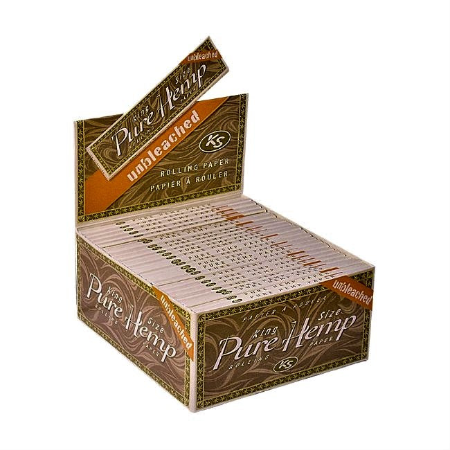 PURE HEMP UNBLEACHED KING SIZE ROLLING PAPER