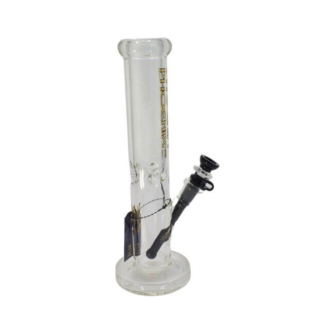 PHOENIX GLASS 12″ STRAIGHT TUBE HEAVY DUTY WITH ASH CATCHER WATER PIPE