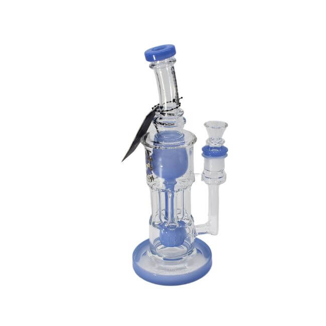 PHOENIX GLASS 10″ PERC WITH SHOWERHEAD RECYCLER WATER PIPE