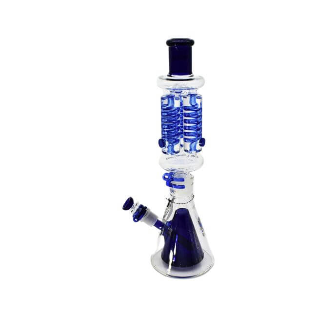 PHOENIX GLASS 16″ TRIPLE FREEZEABLE COIL INSIDE TRI CONE DESIGN WATER PIPE