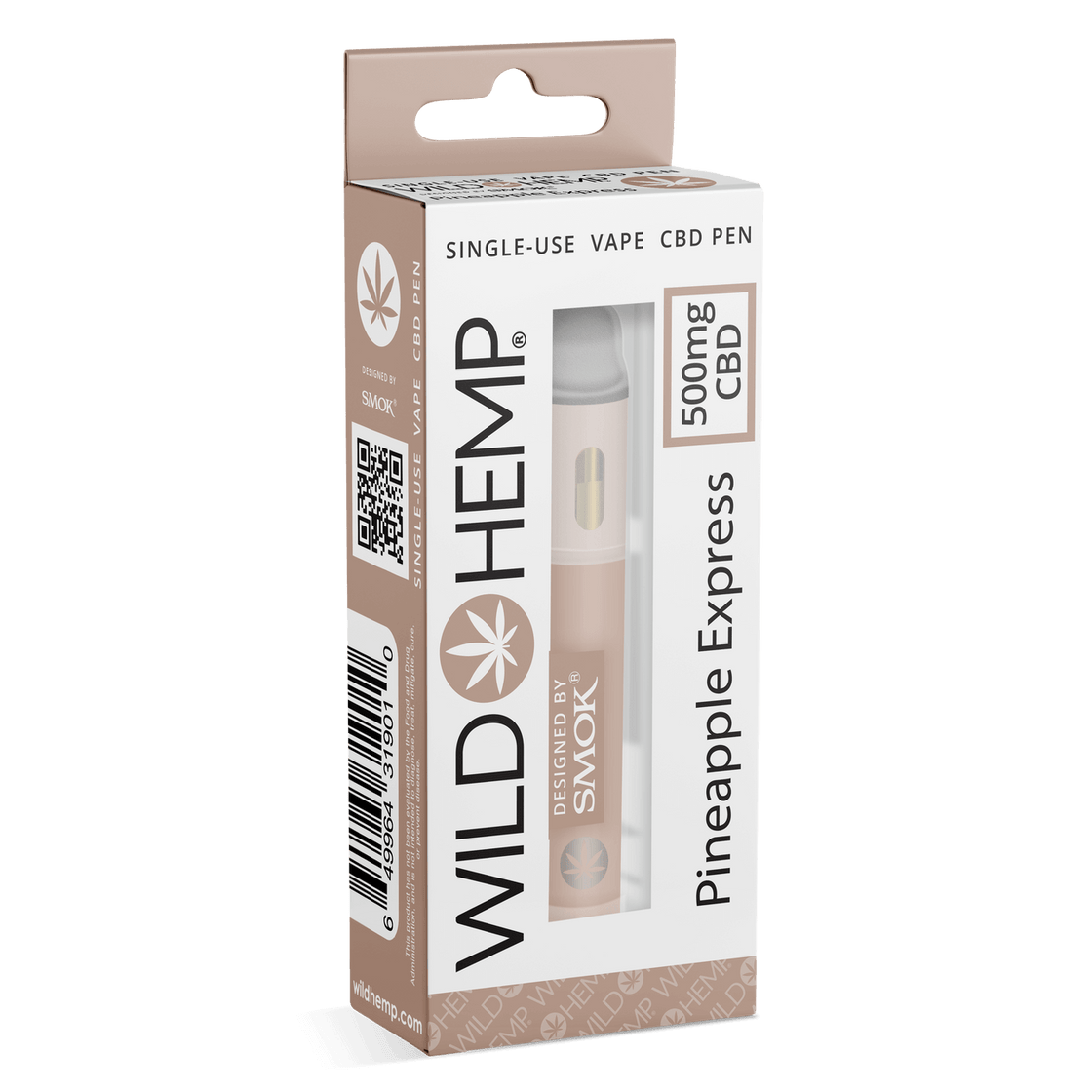 WILD HEMP DISPOSABLE (BY SMOK) 500MG CBD