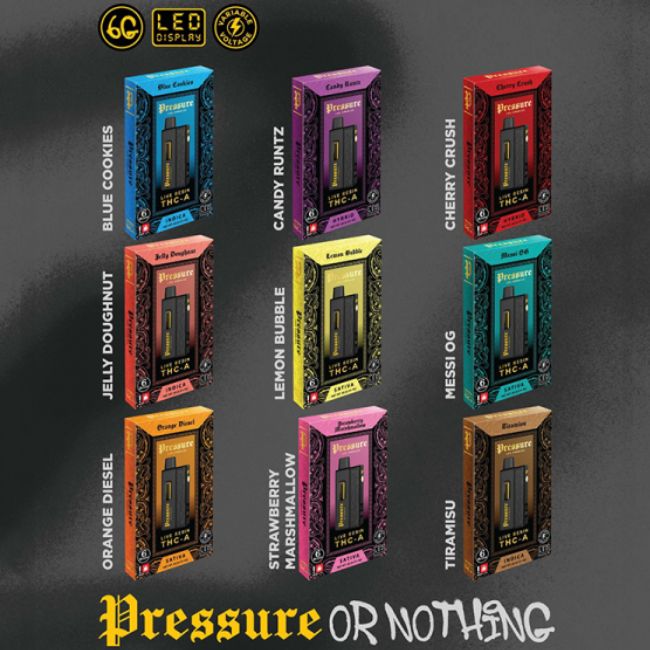 PRESSURE LIVE RESIN THC-A 6 GRAM DISPOSABLE