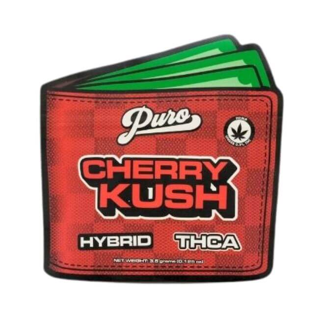 PURO THCA 3.5GM FLOWER WALLET DESIGN BAGS