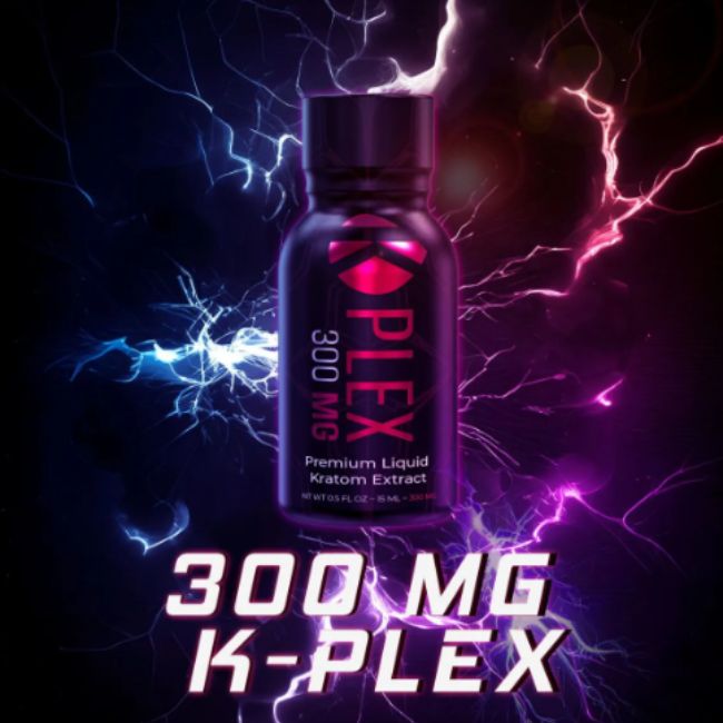 PROF WHYTE’S K PLEX 300MG EXTRACT 15ML KRATOM SHOT