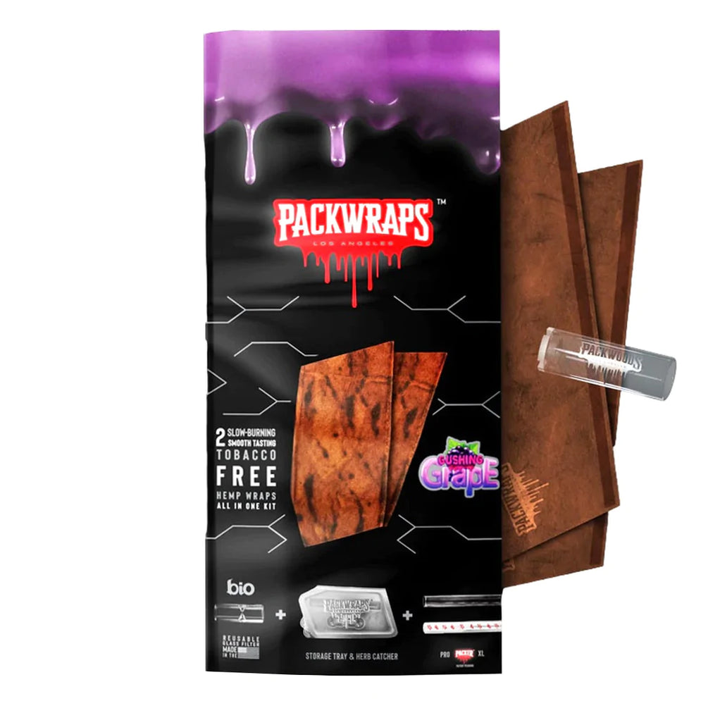 PACKWRAPS X TWISTED ALL IN ONE KIT HEMP WRAPS