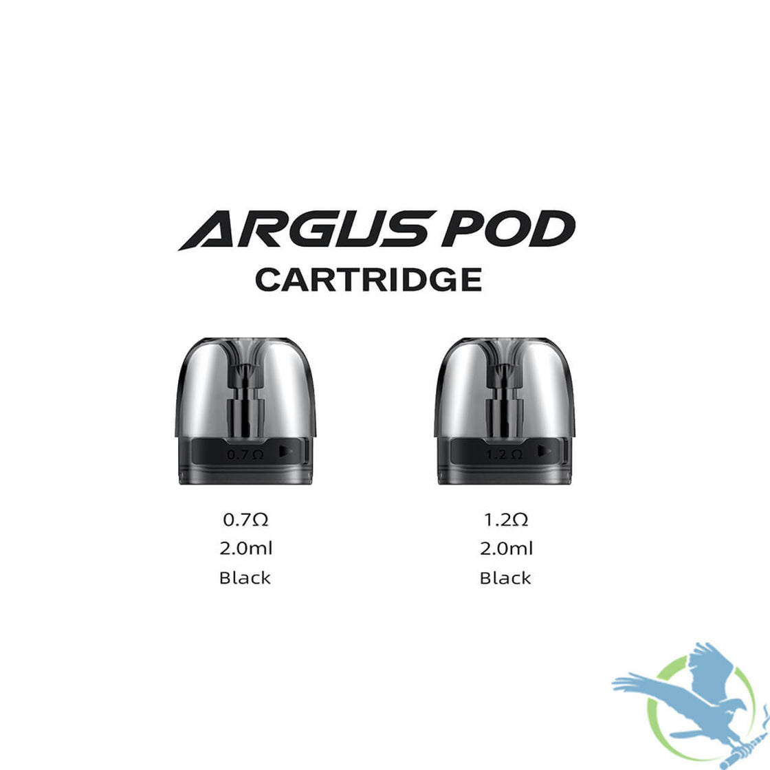 VooPoo Argus POD 2ML Replacement Pod Cartridge - Pack of 3