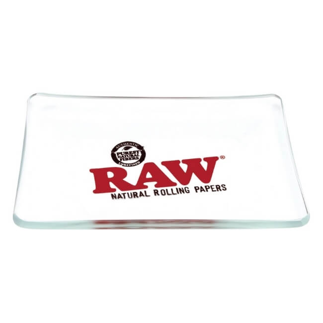 RAW STAR GLASS ROLLING TRAY