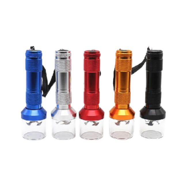 FLASHLIGHT ELECTRIC TOBACCO CHOPPER GRINDER SINGLE