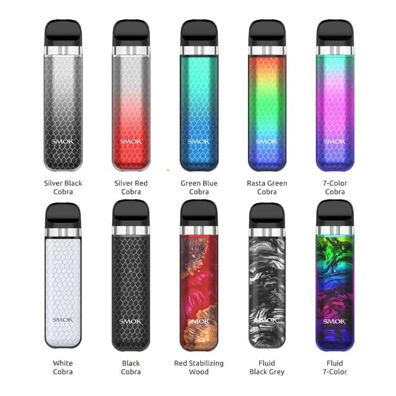 SMOK NOVO 2X 800mAh Pod System Starter Kit With 2 x 2ML Refillable Pods