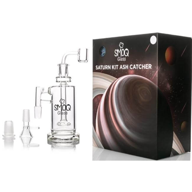 SMOQ ASH CATHCER 14MM 90 DEGREE KIT