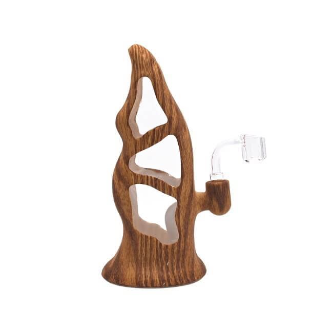 SMOQ WOOD TRANSCLUCENT HOOKAH WATER PIPE