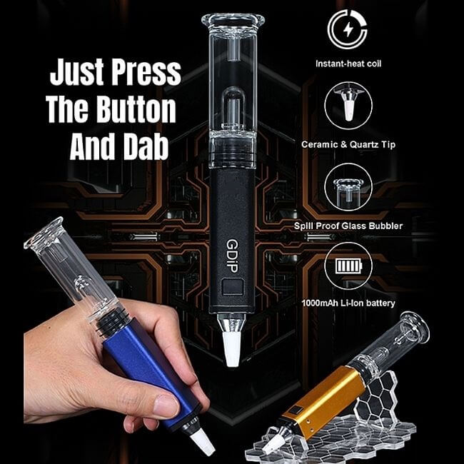 SMOQ GDIP DIPPER DAB VAPORIZER NECTAR COLLECTOR