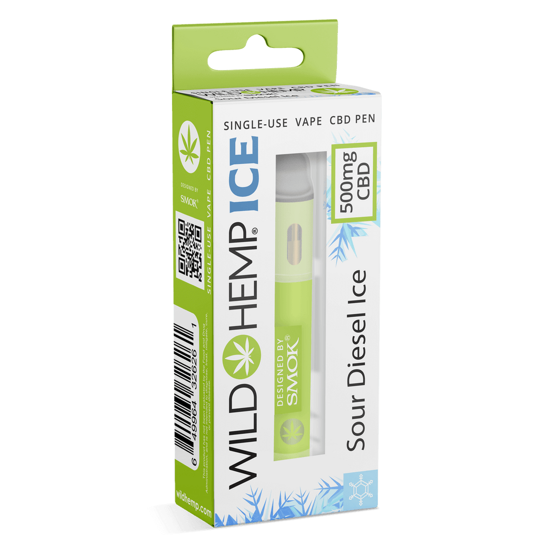 WILD HEMP DISPOSABLE (BY SMOK) 500MG CBD