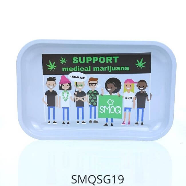 SMOQ MEDIUM ROLLING TRAY 11X7 INCH