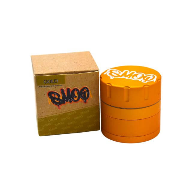 SMOQ 4 PARTS ALLUMINIUM ALLOY 50MM GRINDER