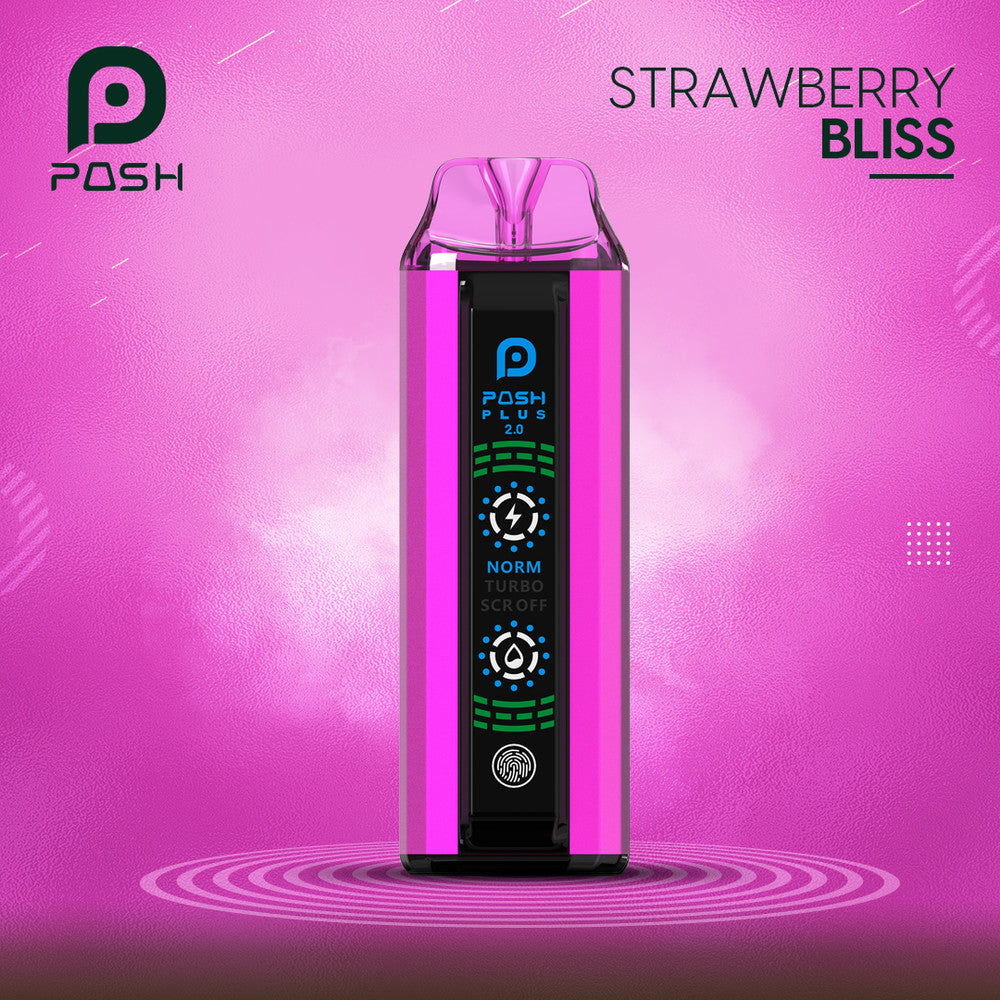 POSH PLUS 2.0 5% DISPOSABLE NORM MODE. 20K & TURBO MODE 10K PUFFS