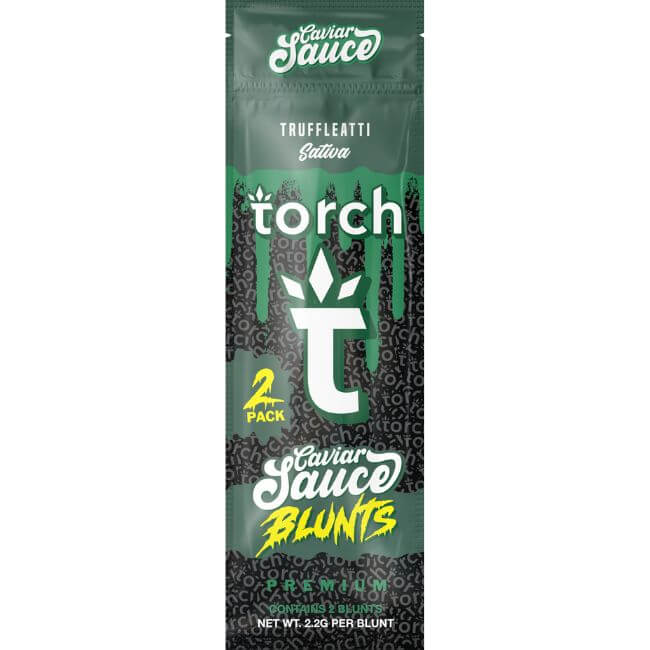 TORCH CAVIAR SAUCE 2PK X 2.2GM INFUSED FLOWER BLUNTS