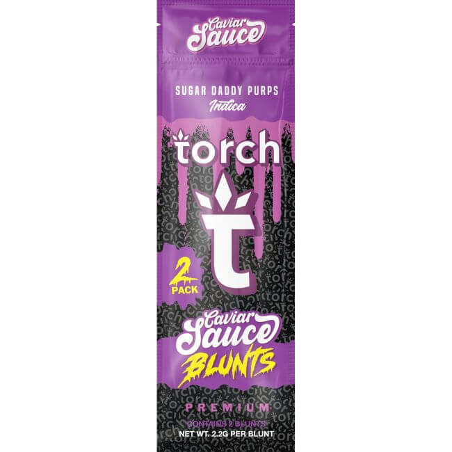 TORCH CAVIAR SAUCE 2PK X 2.2GM INFUSED FLOWER BLUNTS