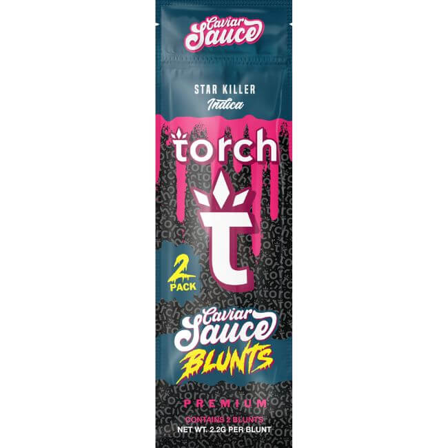 TORCH CAVIAR SAUCE 2PK X 2.2GM INFUSED FLOWER BLUNTS