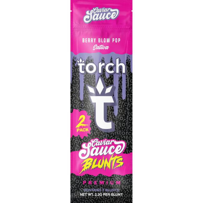 TORCH CAVIAR SAUCE 2PK X 2.2GM INFUSED FLOWER BLUNTS