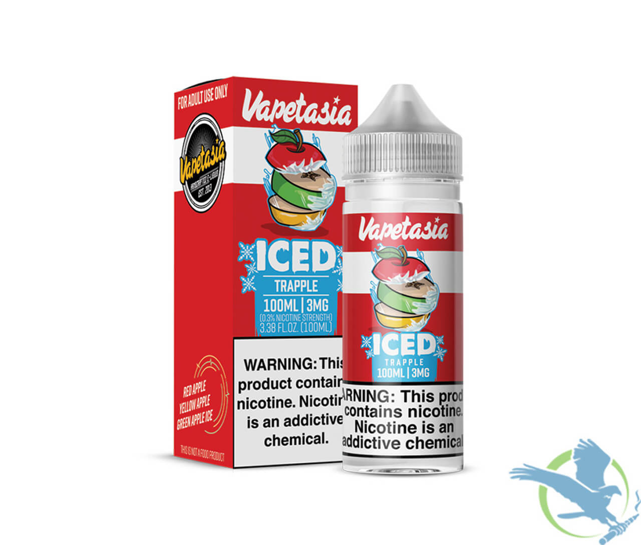 Vapetasia ICED Synthetic Nicotine E-Liquid 100ML