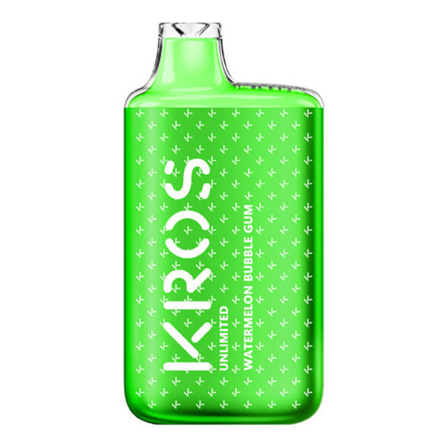 KROS 3 Unlimited 3% Nicotine 10ML 6000 Puffs 650mAh Rechargeable Prefilled Nicotine Salt Disposable Vape With Corex Mesh Coil