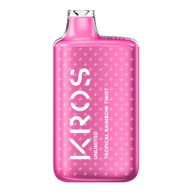 KROS 3 Unlimited 3% Nicotine 10ML 6000 Puffs 650mAh Rechargeable Prefilled Nicotine Salt Disposable Vape With Corex Mesh Coil