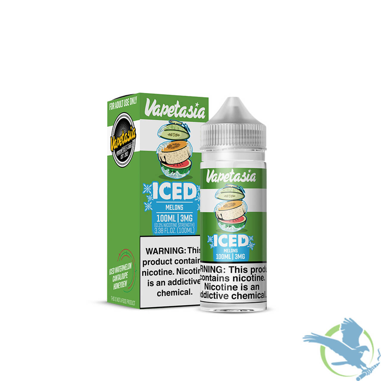 Vapetasia ICED Synthetic Nicotine E-Liquid 100ML