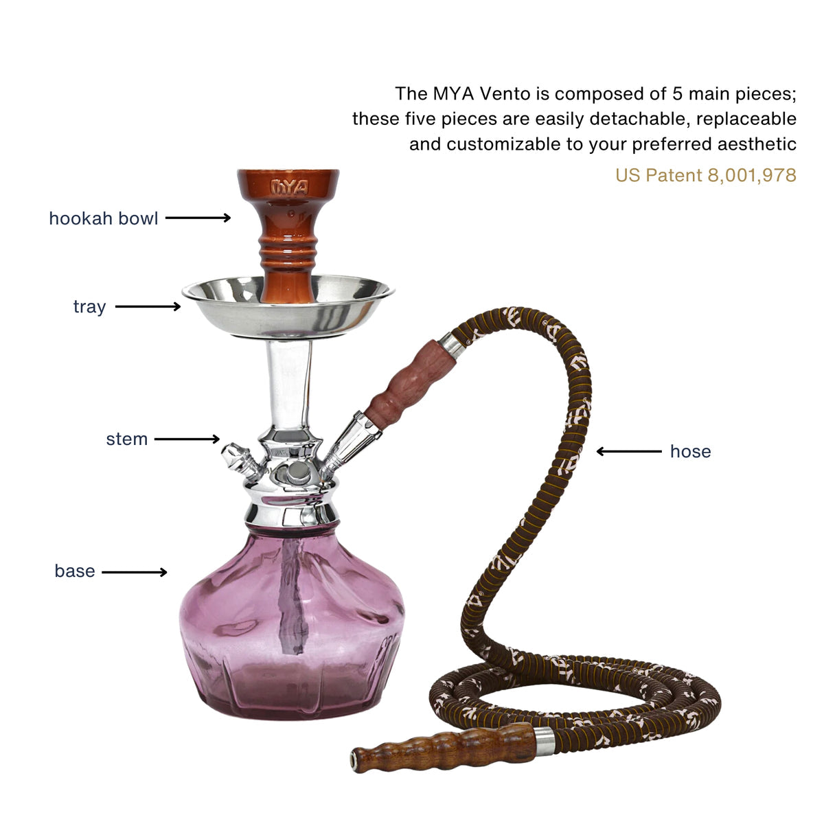 MYA HOOKAH Vento 255