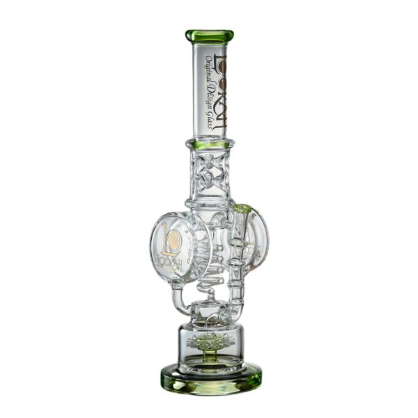 LOOKAH GLASS 18″ RING DESIGN GLASS WATER PIPE