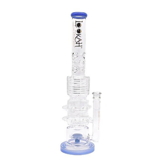 LOOKAH GLASS 18″ TRIPLE PERC DESIGN HEAVY DUTY WATER PIPE