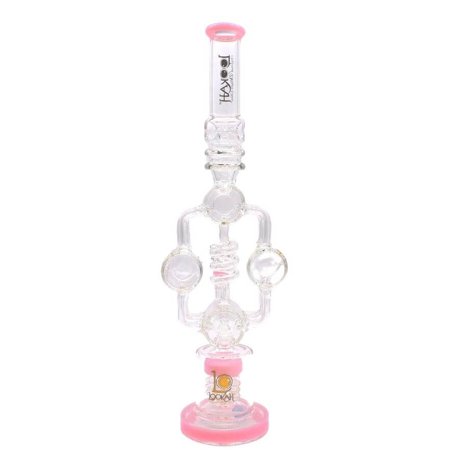 LOOKAH GLASS 18″ SPRING WITH TANK DESIGN WATER PIPE