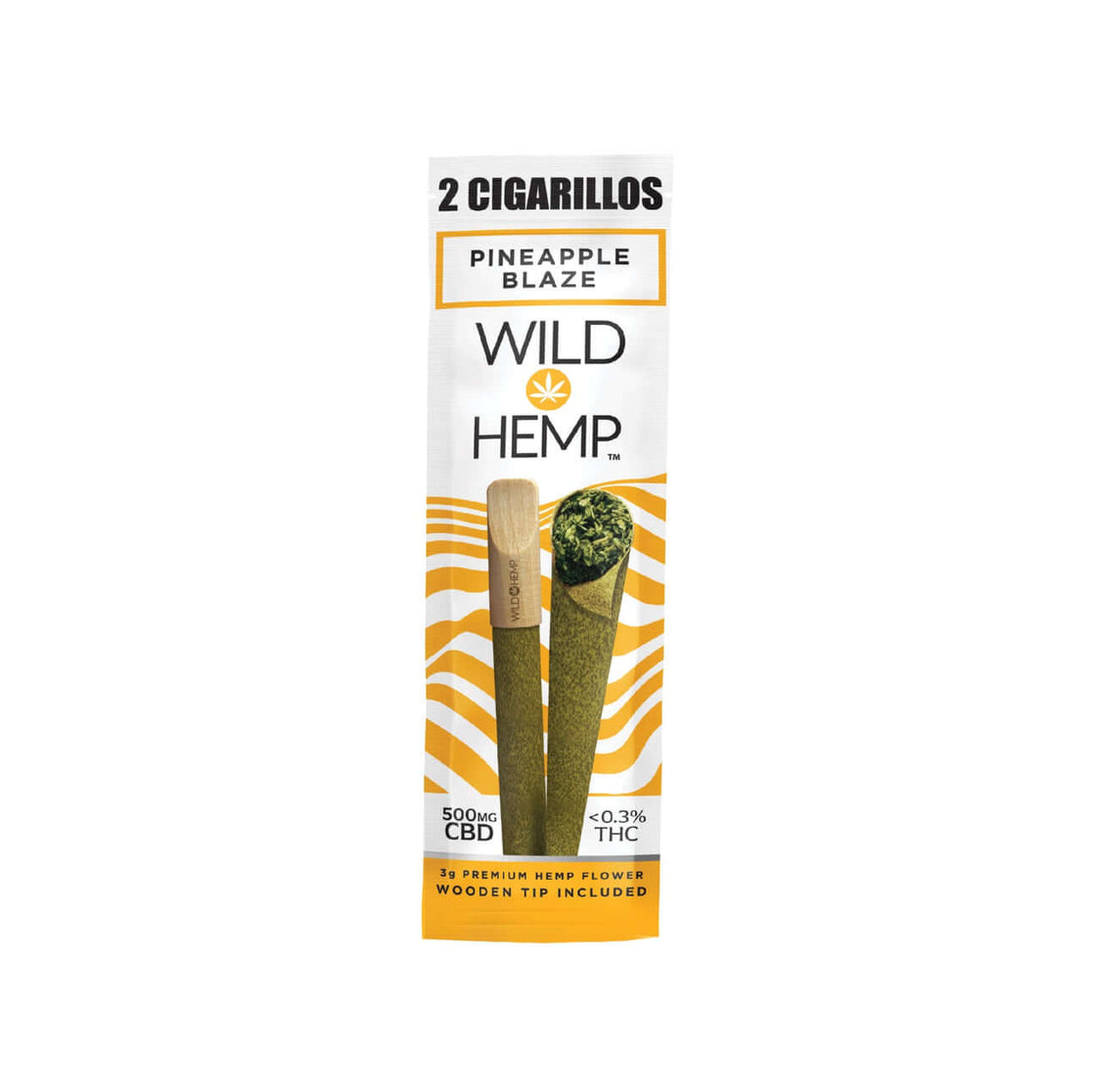 WILD HEMP CIGARILLOS (500MG) WITH TIPS