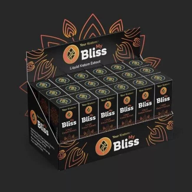 YOUR KRATOM MY BLISS LIQUID KRATOM EXTRACT 15ML SHOTS