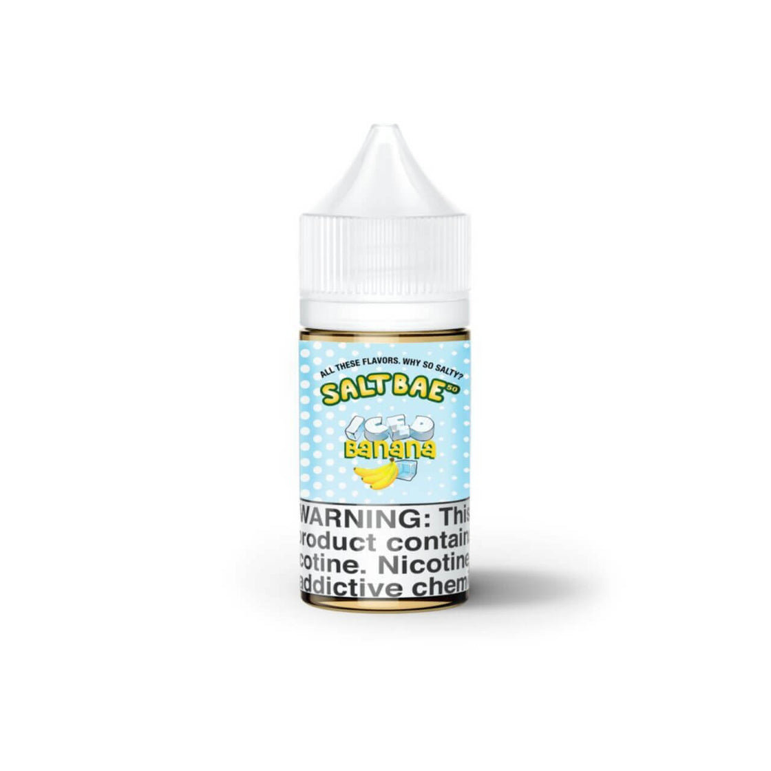 SaltBae50 Iced Synthetic Nicotine Salt E-Liquid 30ML