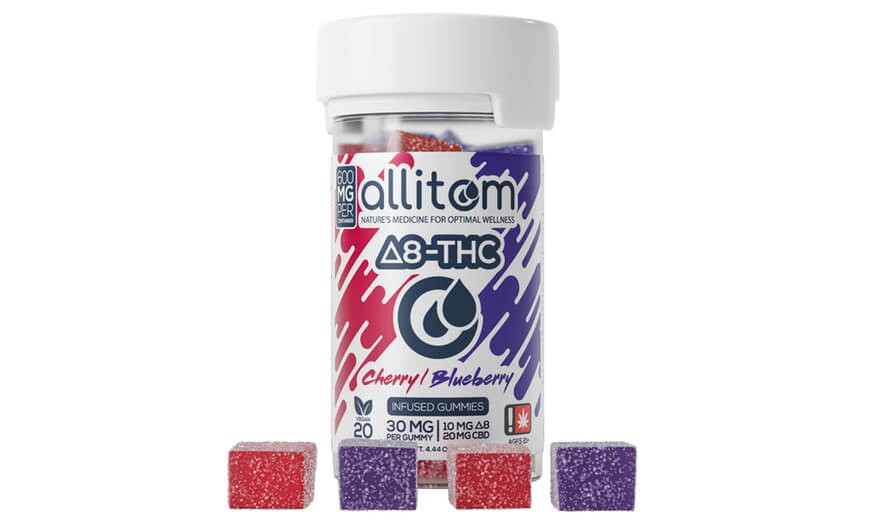 ALLITOM DELTA 8 THC 600MG GUMMIES JAR