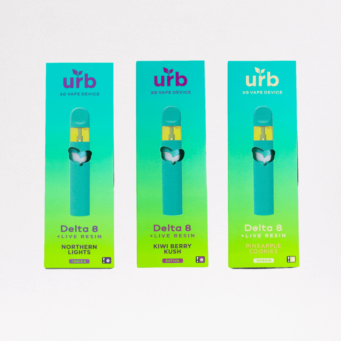 URB DELTA 8 + LIVE RESIN 3GM DISPOSABLE