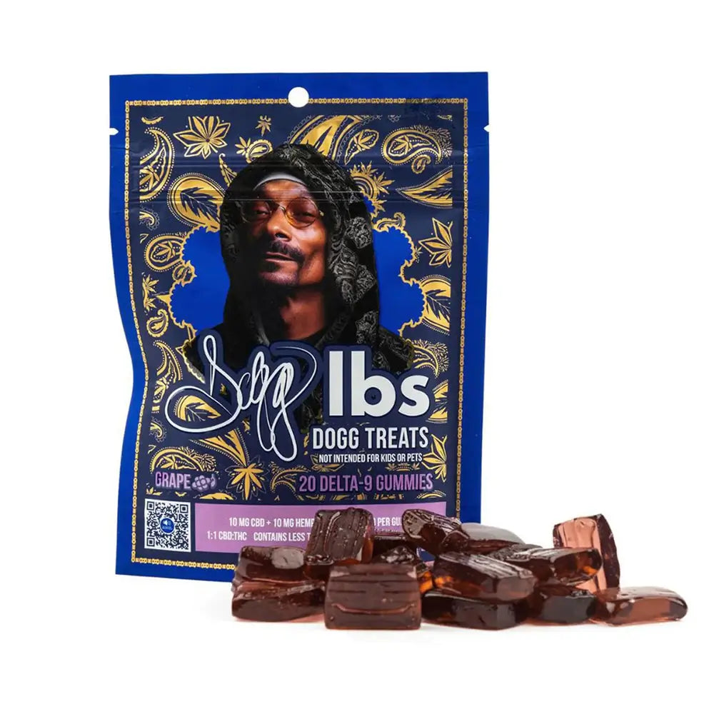 DOGG LBS DOGG TREATS BY SNOOP DOGG D9 GUMMIES 400MG PACK Of 20