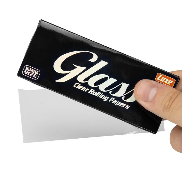 LUXE GLASS KING SIZE CLEAR ROLLING PAPER