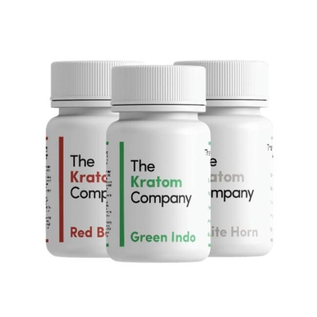 THE KRATOM COMPANY 150CT CAPSULES BOTTLE