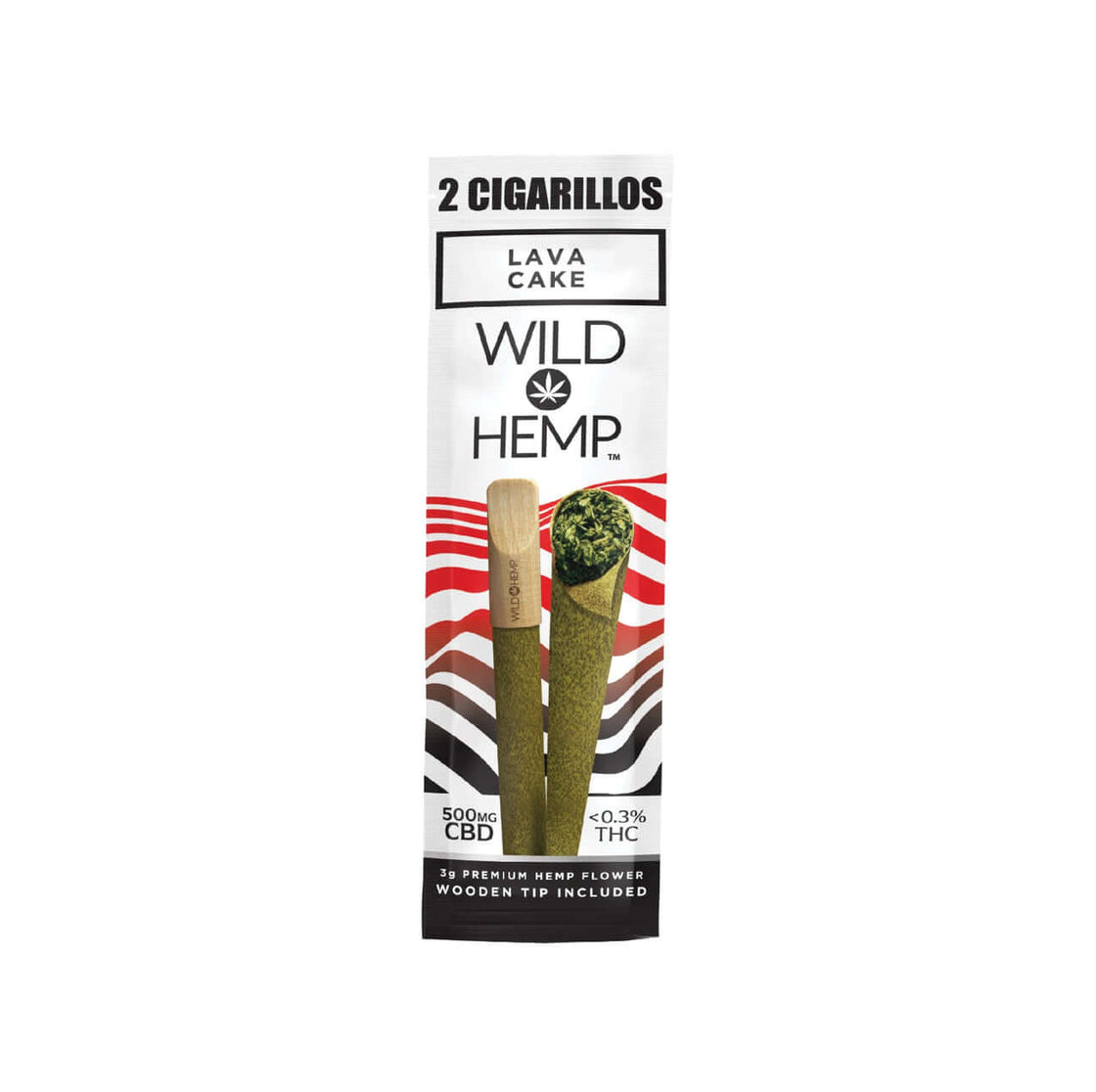 WILD HEMP CIGARILLOS (500MG) WITH TIPS