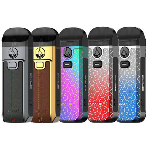 SMOK Nord 4 80W 2000mAh Pod System Starter Kit With 2 x 4.5ML Refillable RPM Pods