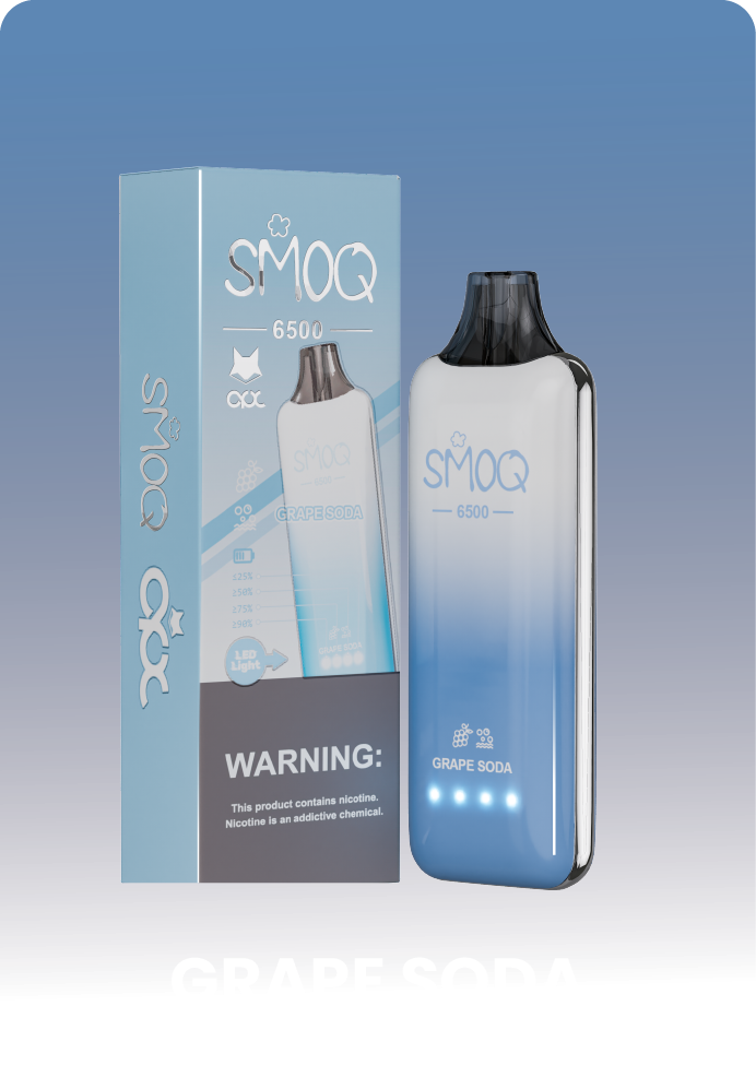 SMOQ 5% DISPOSABLE (60ML) 6.5K PUFFS Dymok Smoke Shop SMOQ 5% DISPOSABLE (60ML) 6.5K PUFFS Dymok Smoke Shop