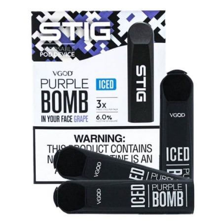 VGOD STIG 1.2ML Salt Nicotine Disposable Pod Device - Pack of 3