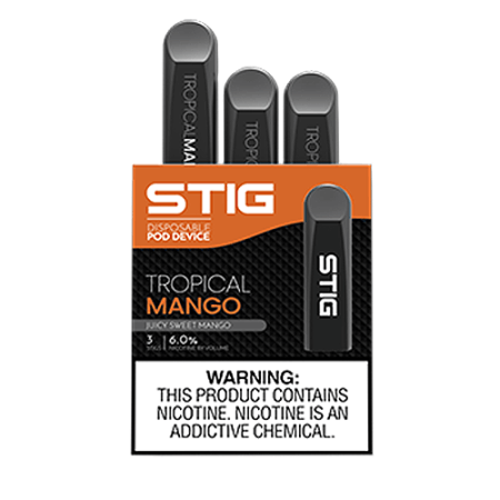 VGOD STIG 1.2ML Salt Nicotine Disposable Pod Device - Pack of 3