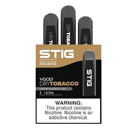 VGOD STIG 1.2ML Salt Nicotine Disposable Pod Device - Pack of 3