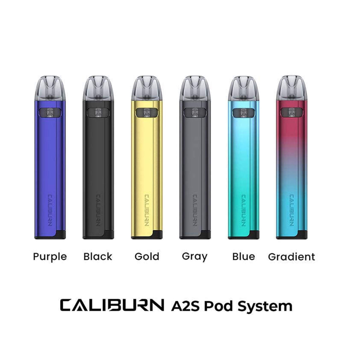 Uwell CALIBURN A2S 520mAh Pod System Starter Kit With 2 x Refillable 2ML A2 Pods