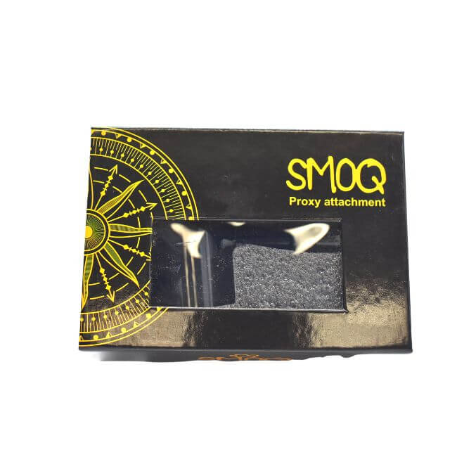 SMOQ GLASS 5″ PROXY ATTACHMENT BLACK COLOR
