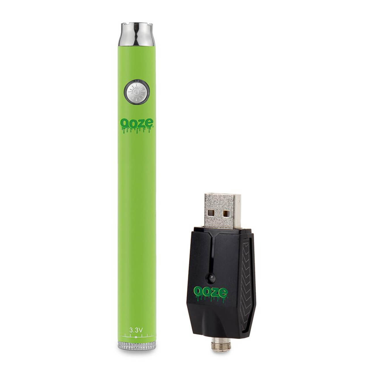 Ooze Twist Adjustable Voltage Preheat Slim Pen Battery With USB Charger